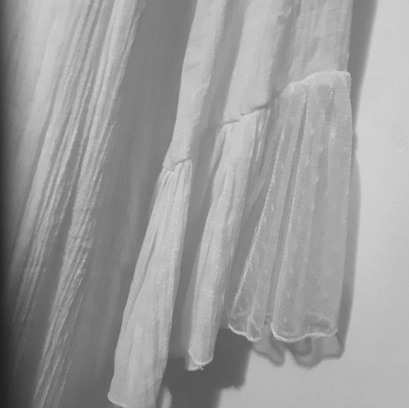 J Glee Crochet Tunic Dress Bell Sleeve Size 1X - Picture 11 of 14